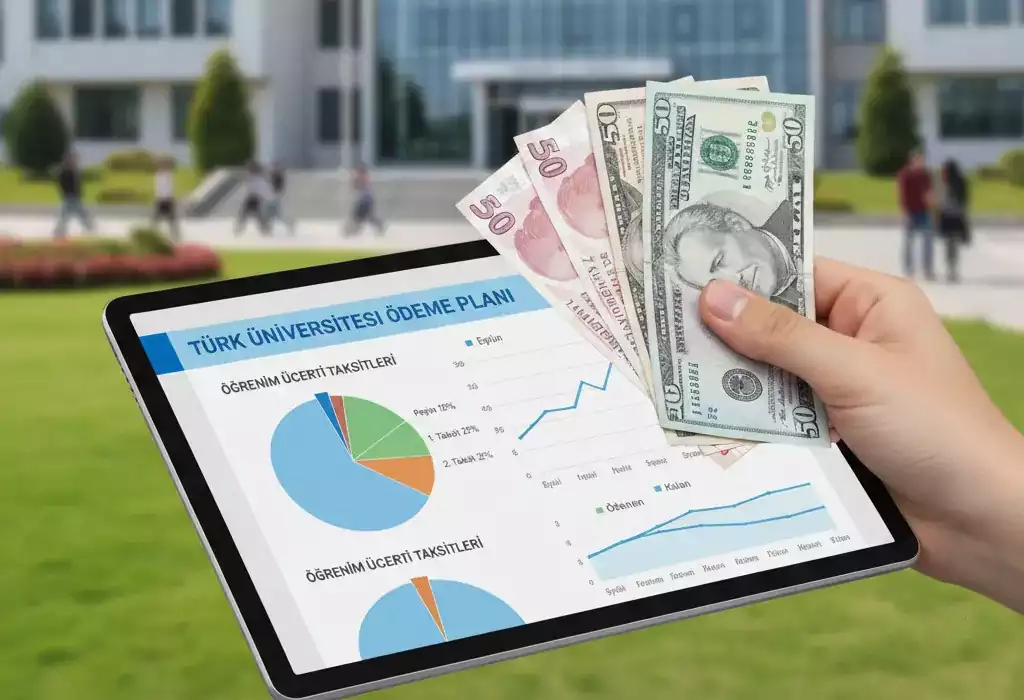 پرداخت اقساطی دانشگاه ترکیه